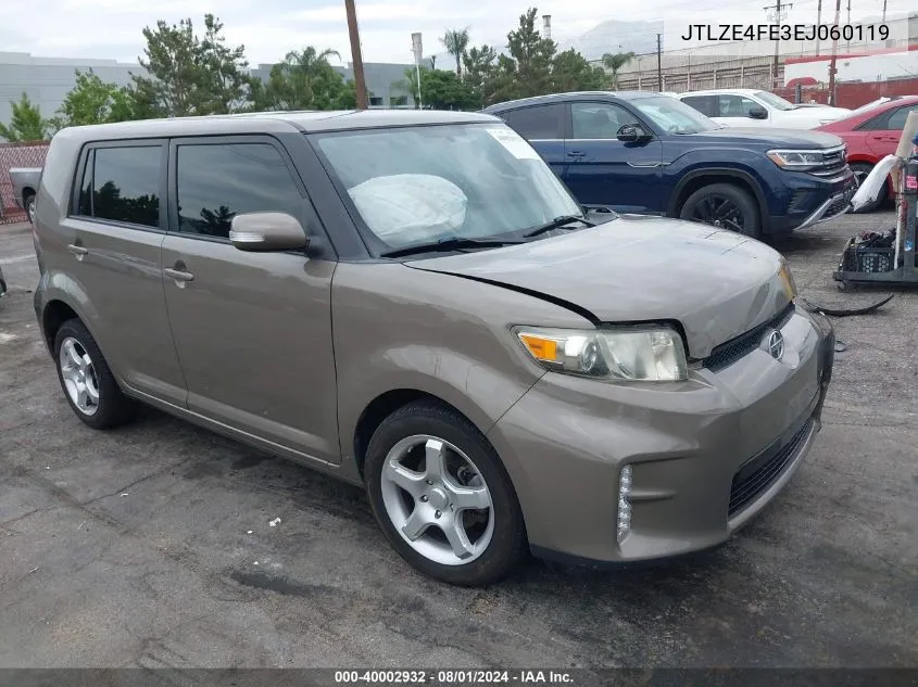 2014 Scion Xb VIN: JTLZE4FE3EJ060119 Lot: 40002932