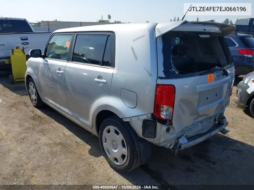 2014 Scion Xb VIN: JTLZE4FE7EJ066196 Lot: 40550647