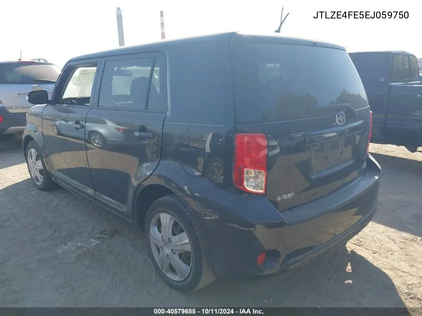 2014 Scion Xb VIN: JTLZE4FE5EJ059750 Lot: 40579685