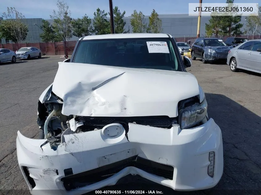 2014 Scion Xb VIN: JTLZE4FE2EJ061360 Lot: 40790635