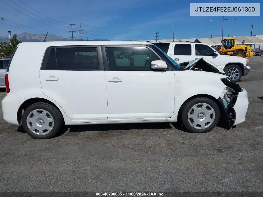 2014 Scion Xb VIN: JTLZE4FE2EJ061360 Lot: 40790635