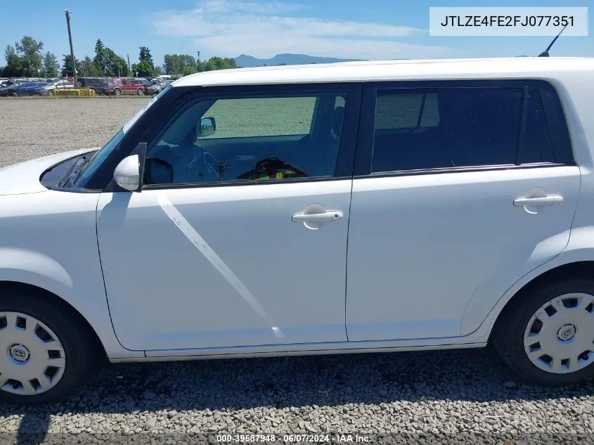 JTLZE4FE2FJ077351 2015 Scion Xb