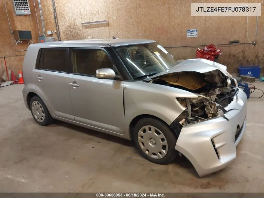 JTLZE4FE7FJ078317 2015 Scion Xb