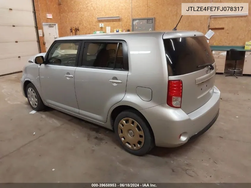 JTLZE4FE7FJ078317 2015 Scion Xb