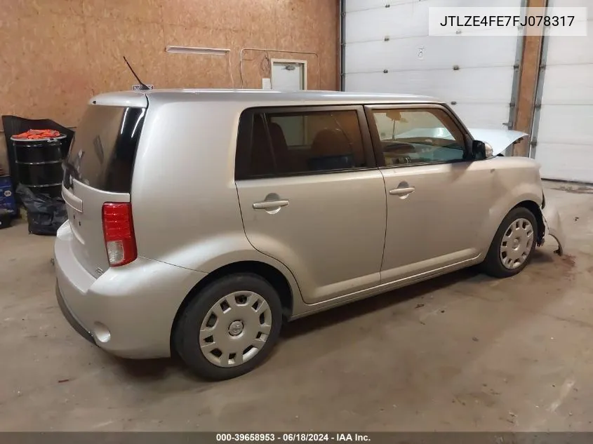 JTLZE4FE7FJ078317 2015 Scion Xb