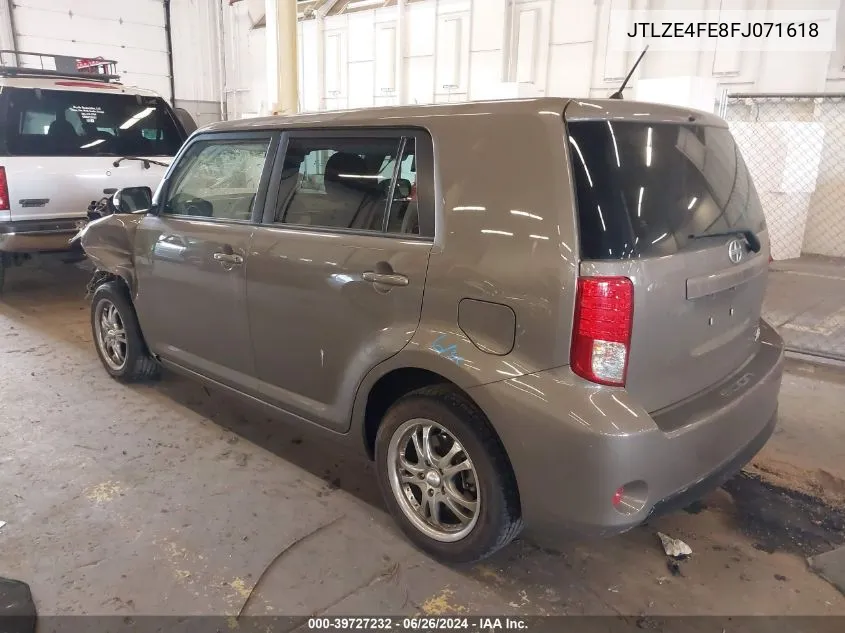 2015 Scion Xb VIN: JTLZE4FE8FJ071618 Lot: 39727232