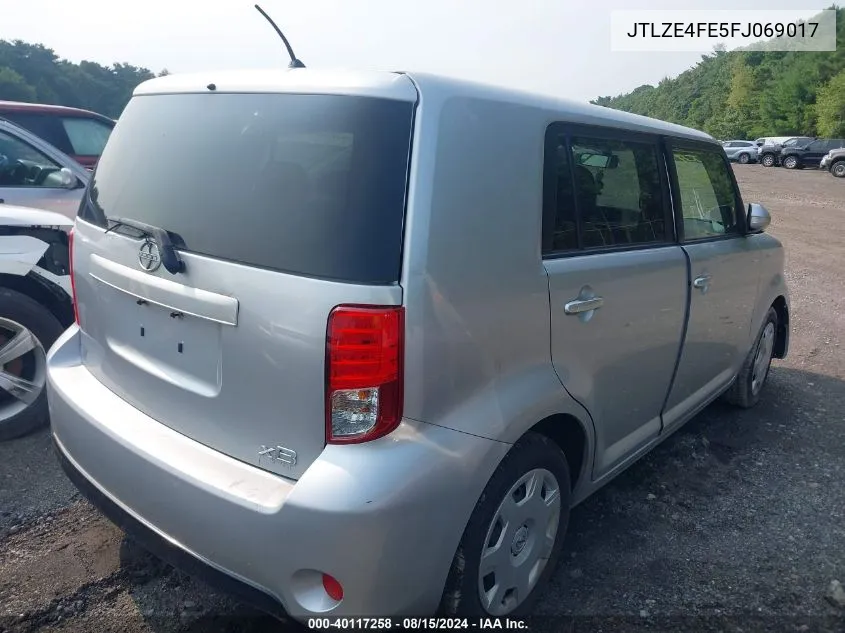 2015 Scion Xb VIN: JTLZE4FE5FJ069017 Lot: 40117258