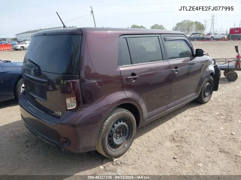 2015 Scion Xb VIN: JTLZE4FE2FJ077995 Lot: 40327338