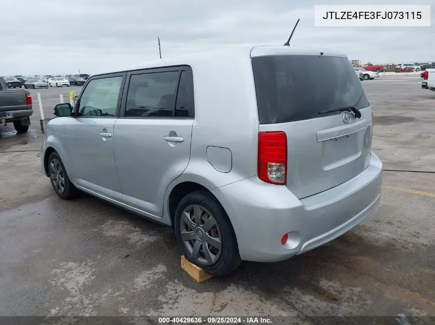 2015 Scion Xb VIN: JTLZE4FE3FJ073115 Lot: 40429636