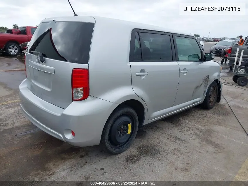 2015 Scion Xb VIN: JTLZE4FE3FJ073115 Lot: 40429636