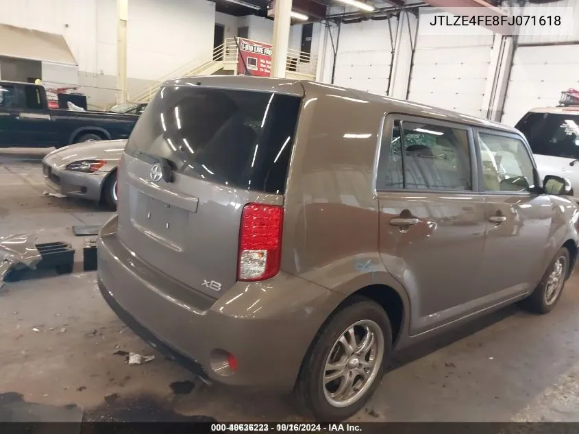 2015 Scion Xb VIN: JTLZE4FE8FJ071618 Lot: 40636223