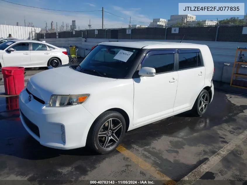 2015 Scion Xb VIN: JTLZE4FE2FJ077835 Lot: 40783143