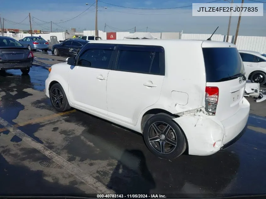 2015 Scion Xb VIN: JTLZE4FE2FJ077835 Lot: 40783143