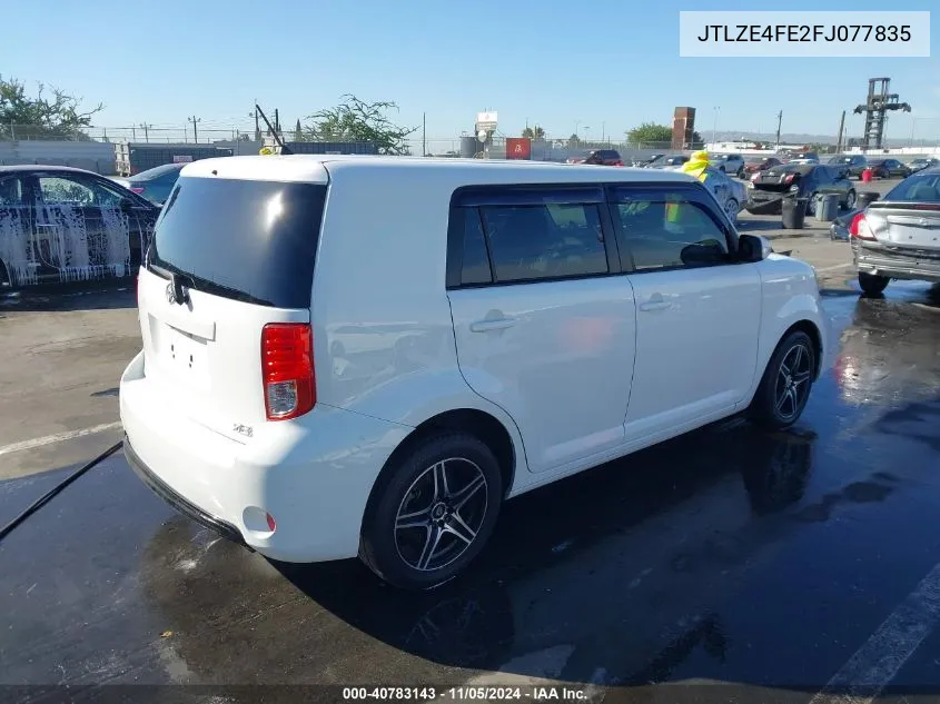 2015 Scion Xb VIN: JTLZE4FE2FJ077835 Lot: 40783143