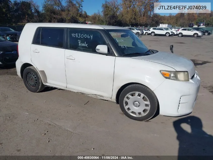 2015 Scion Xb VIN: JTLZE4FE7FJ074039 Lot: 40830064