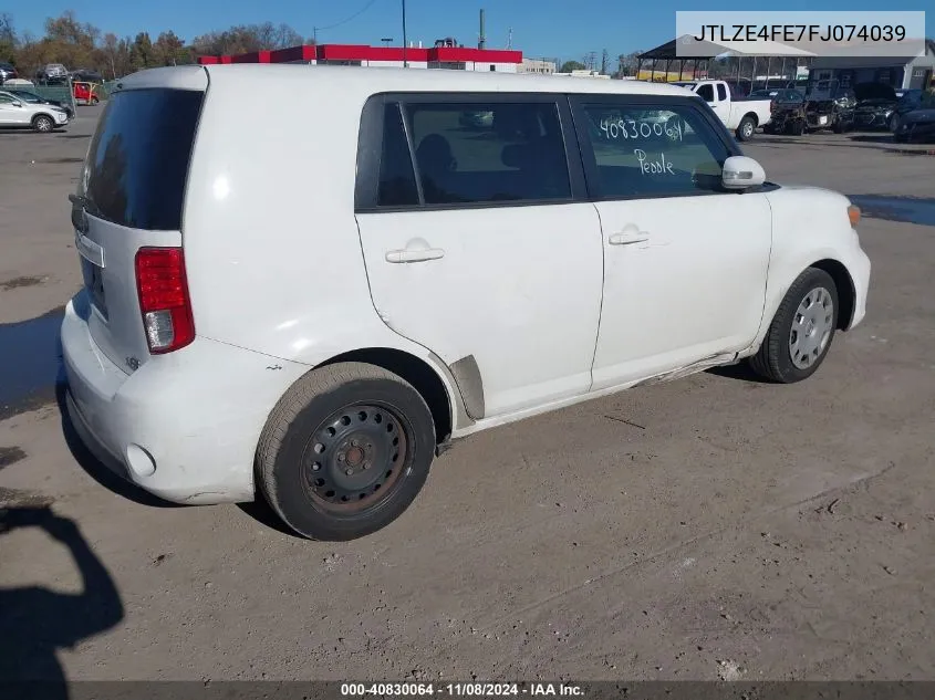 2015 Scion Xb VIN: JTLZE4FE7FJ074039 Lot: 40830064