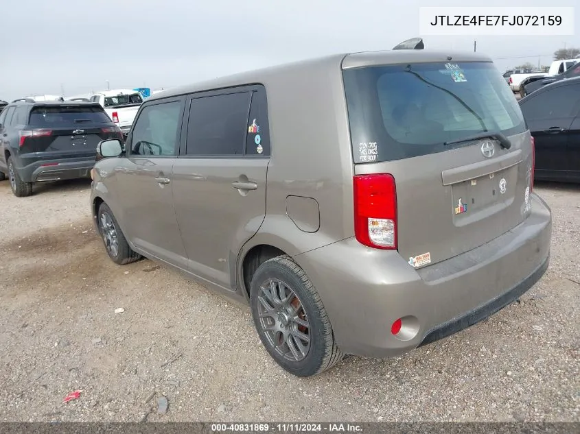 2015 Scion Xb VIN: JTLZE4FE7FJ072159 Lot: 40831869