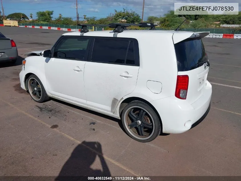 2015 Scion Xb 686 Parklan Edition VIN: JTLZE4FE7FJ078530 Lot: 40832549