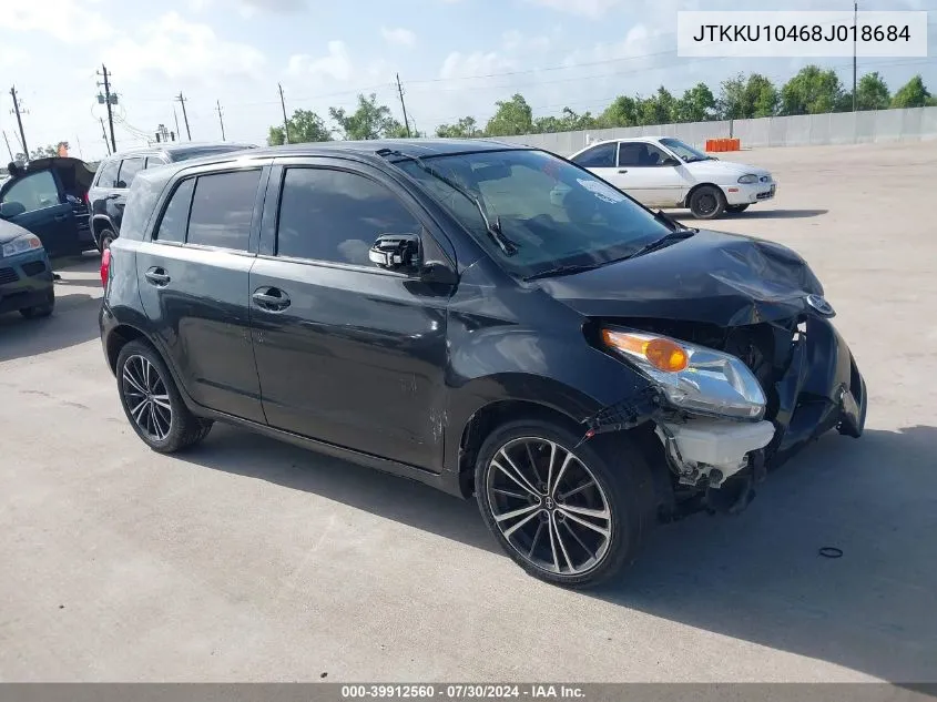 2008 Scion Xd VIN: JTKKU10468J018684 Lot: 39912560