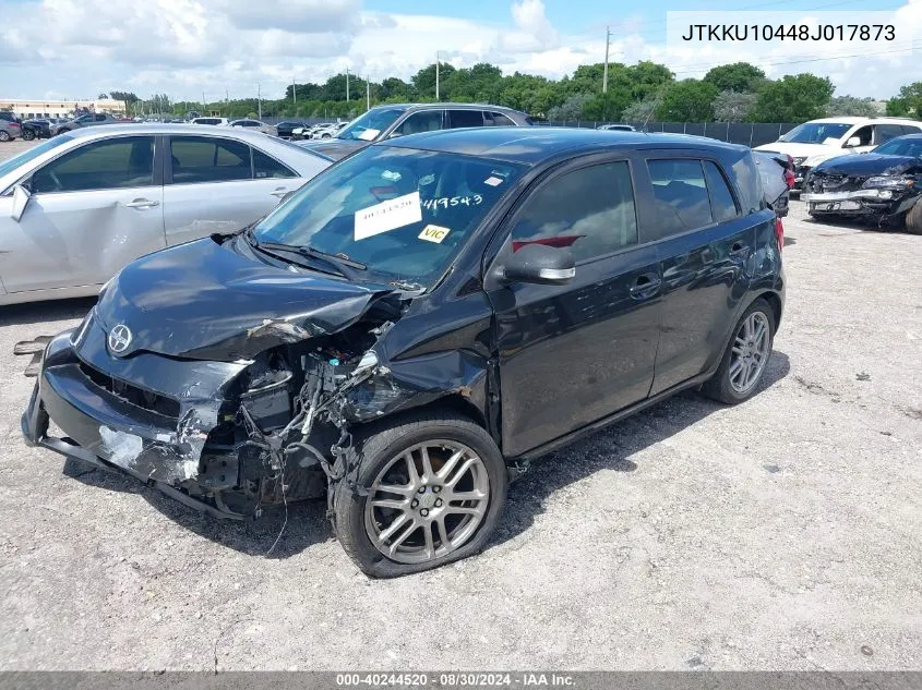 2008 Scion Xd VIN: JTKKU10448J017873 Lot: 40244520