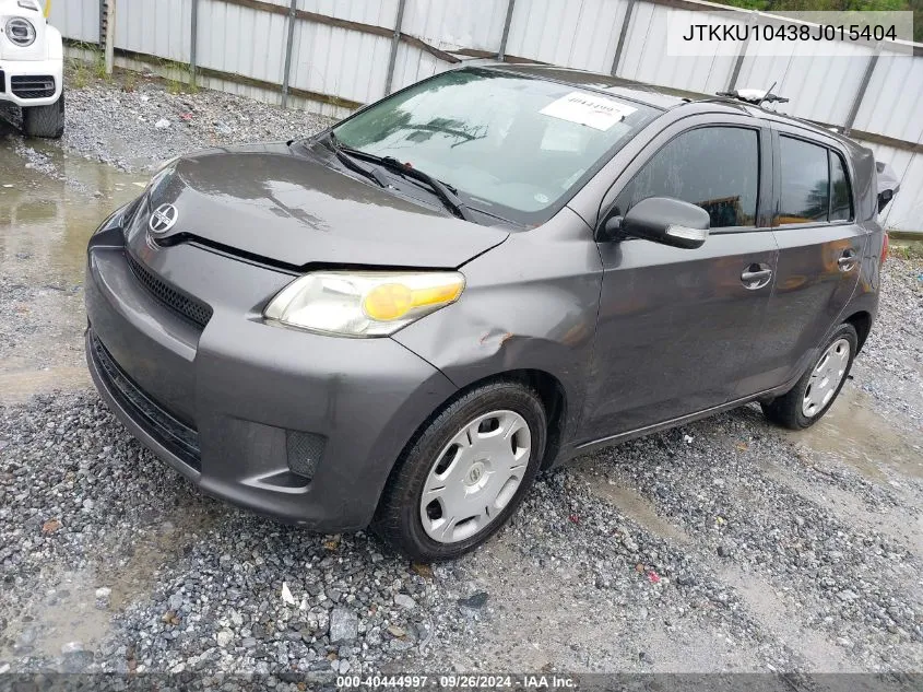 2008 Scion Xd VIN: JTKKU10438J015404 Lot: 40444997