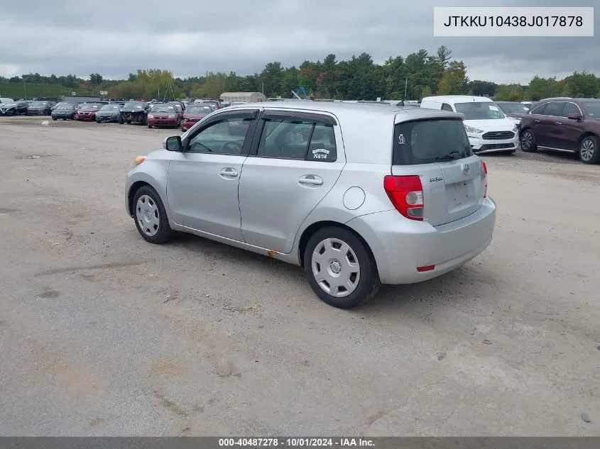 JTKKU10438J017878 2008 Scion Xd