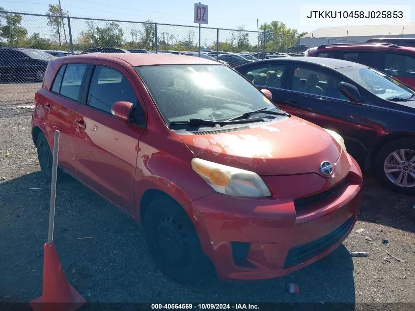 2008 Scion Xd VIN: JTKKU10458J025853 Lot: 40564569