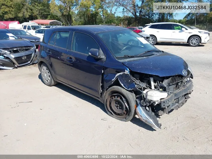 2008 Scion Xd VIN: JTKKU10468J032584 Lot: 40653698