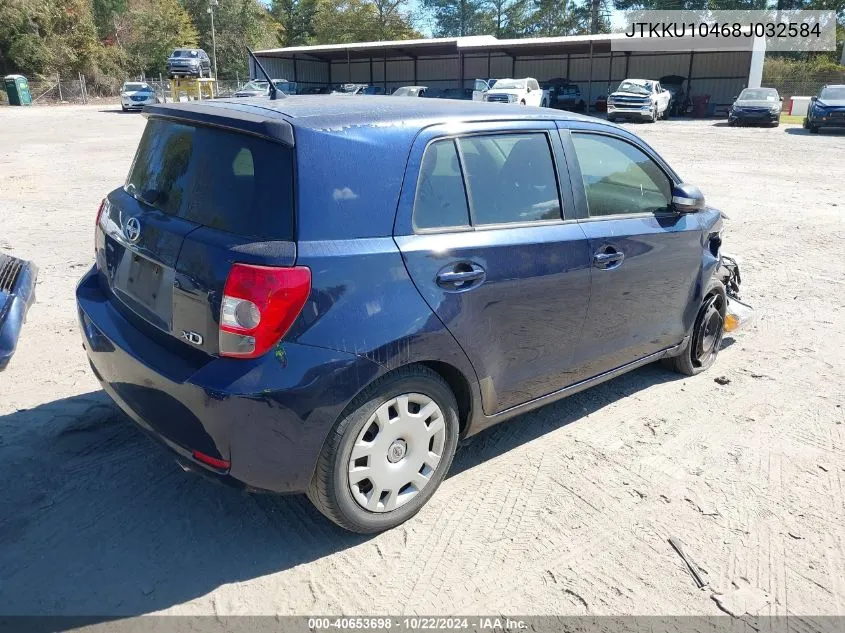 2008 Scion Xd VIN: JTKKU10468J032584 Lot: 40653698