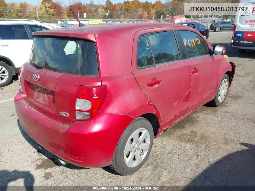 2008 Scion Xd VIN: JTKKU10458J013797 Lot: 40678798