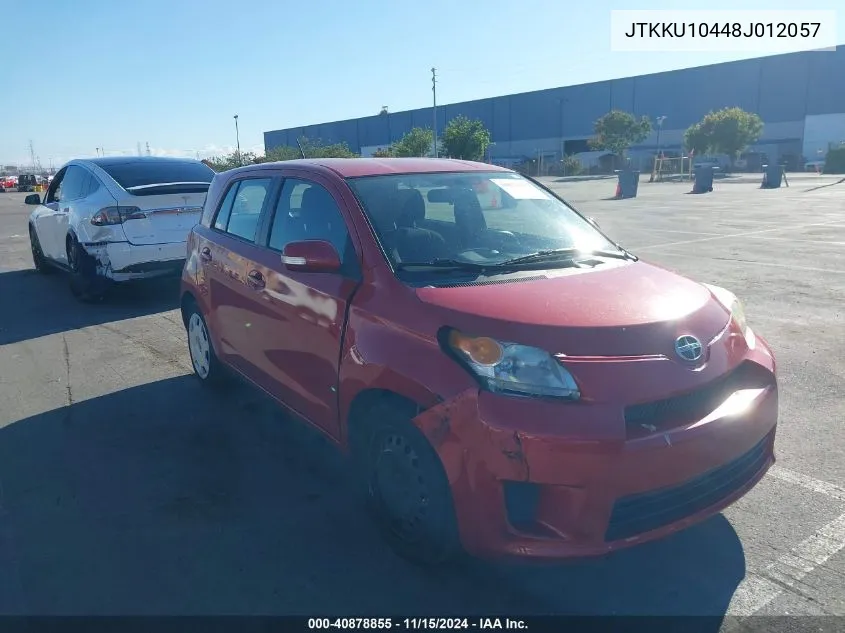 2008 Scion Xd VIN: JTKKU10448J012057 Lot: 40878855