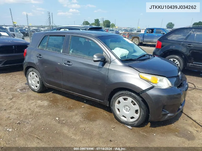 JTKKU10439J034262 2009 Scion Xd