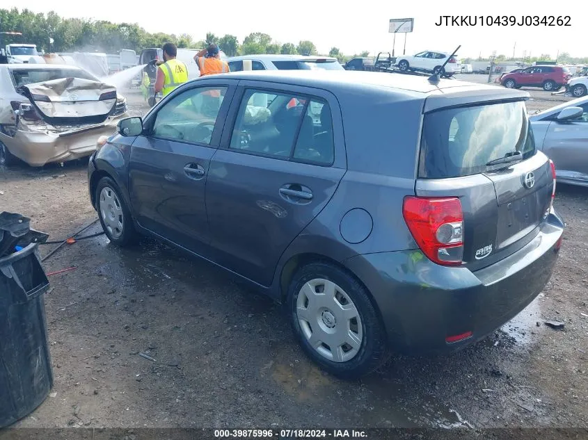 JTKKU10439J034262 2009 Scion Xd