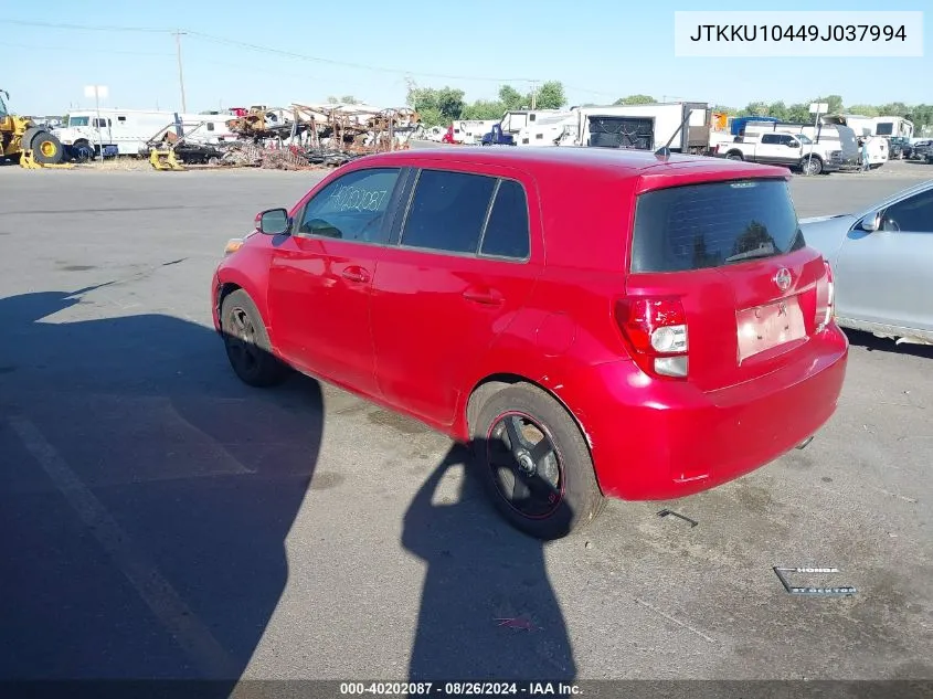 2009 Scion Xd VIN: JTKKU10449J037994 Lot: 40202087