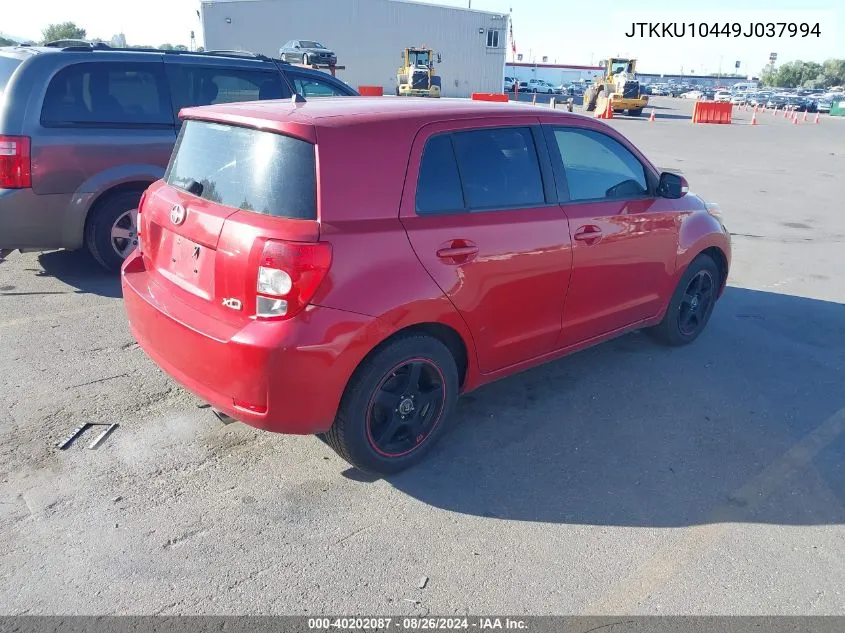 2009 Scion Xd VIN: JTKKU10449J037994 Lot: 40202087