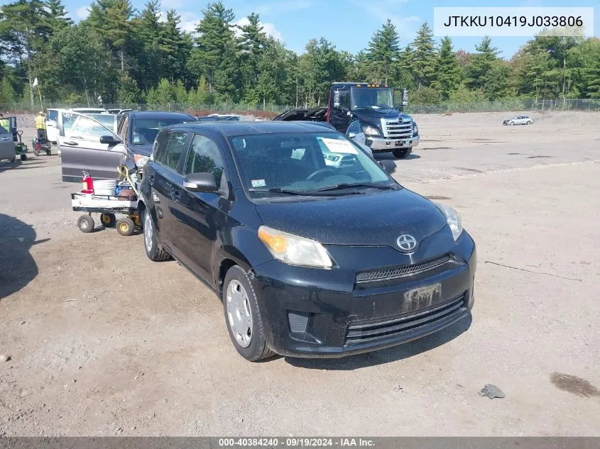 2009 Scion Xd VIN: JTKKU10419J033806 Lot: 40384240