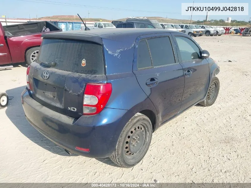 2009 Scion Xd VIN: JTKKU10499J042818 Lot: 40428173