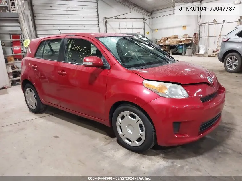 2009 Scion Xd VIN: JTKKU10419J047737 Lot: 40444568