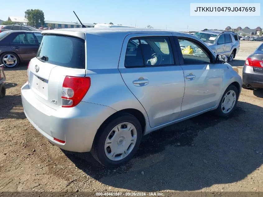 2009 Scion Xd VIN: JTKKU10479J047693 Lot: 40461887