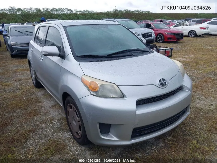 2009 Scion Xd VIN: JTKKU10409J034526 Lot: 40501283