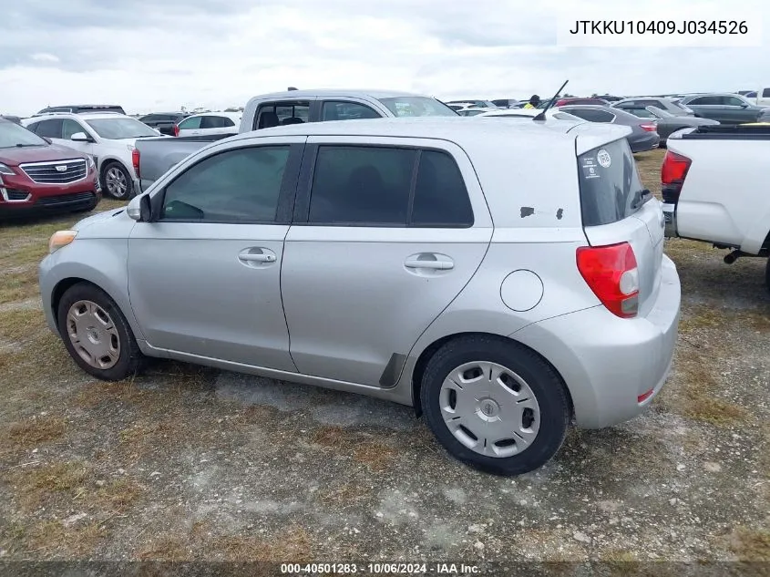 2009 Scion Xd VIN: JTKKU10409J034526 Lot: 40501283