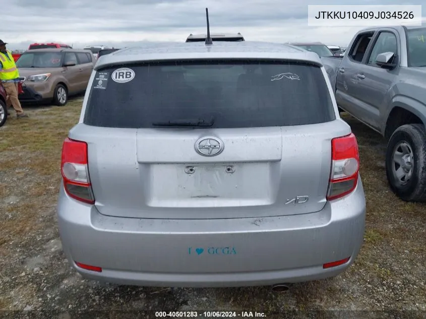 2009 Scion Xd VIN: JTKKU10409J034526 Lot: 40501283