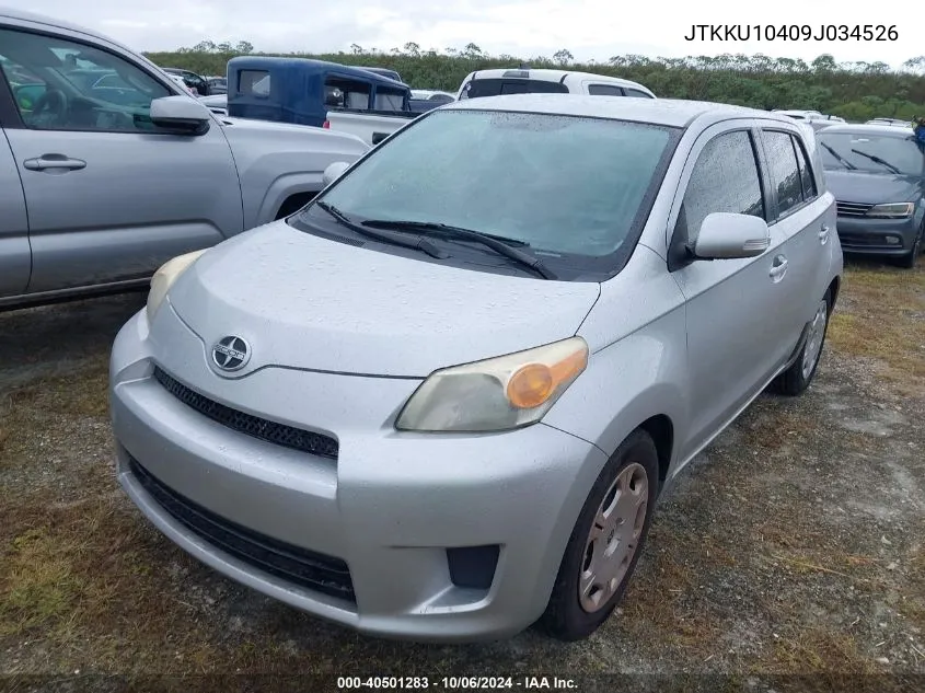 2009 Scion Xd VIN: JTKKU10409J034526 Lot: 40501283