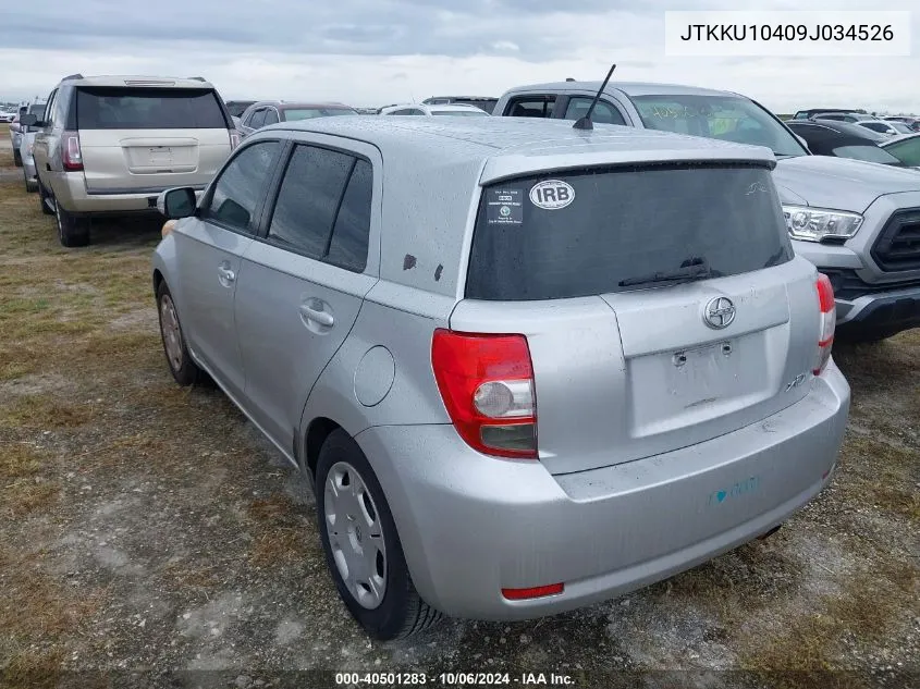 2009 Scion Xd VIN: JTKKU10409J034526 Lot: 40501283