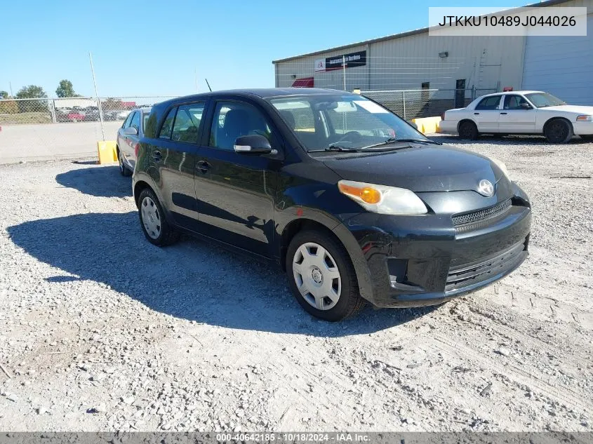 2009 Scion Xd VIN: JTKKU10489J044026 Lot: 40642185