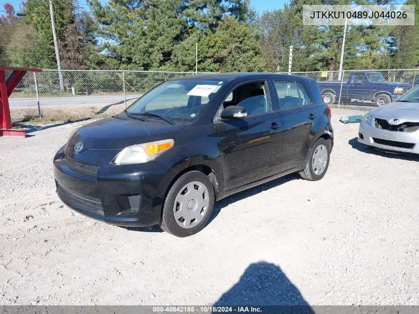 2009 Scion Xd VIN: JTKKU10489J044026 Lot: 40642185