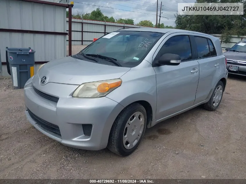 2009 Scion Xd VIN: JTKKU10469J042727 Lot: 40729692