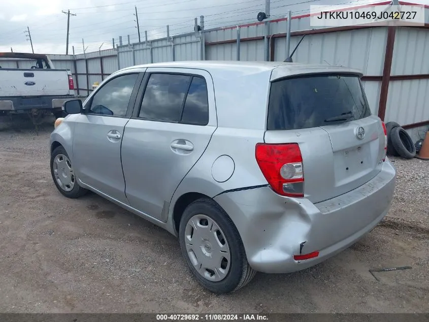 2009 Scion Xd VIN: JTKKU10469J042727 Lot: 40729692