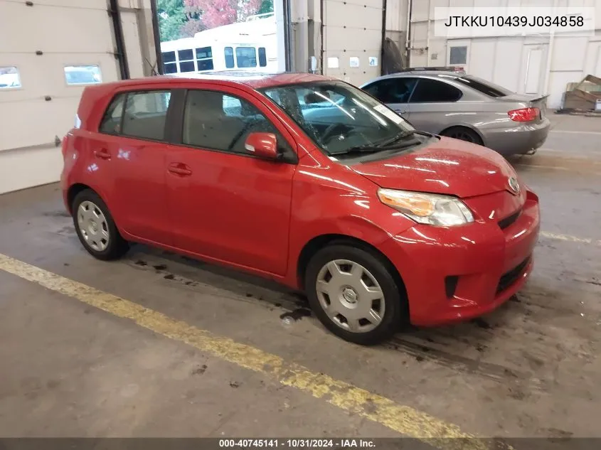 2009 Scion Xd VIN: JTKKU10439J034858 Lot: 40745141