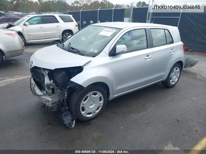 2009 Scion Xd VIN: JTKKU10409J036695 Lot: 40806135